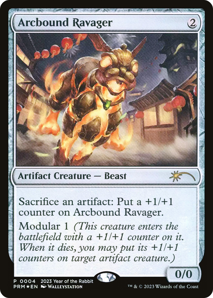Arcbound Ravager (UMP-006) - Year of the Rabbit 2023 Foil