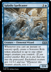 Splashy Spellcaster (WOE-070) - Wilds of Eldraine