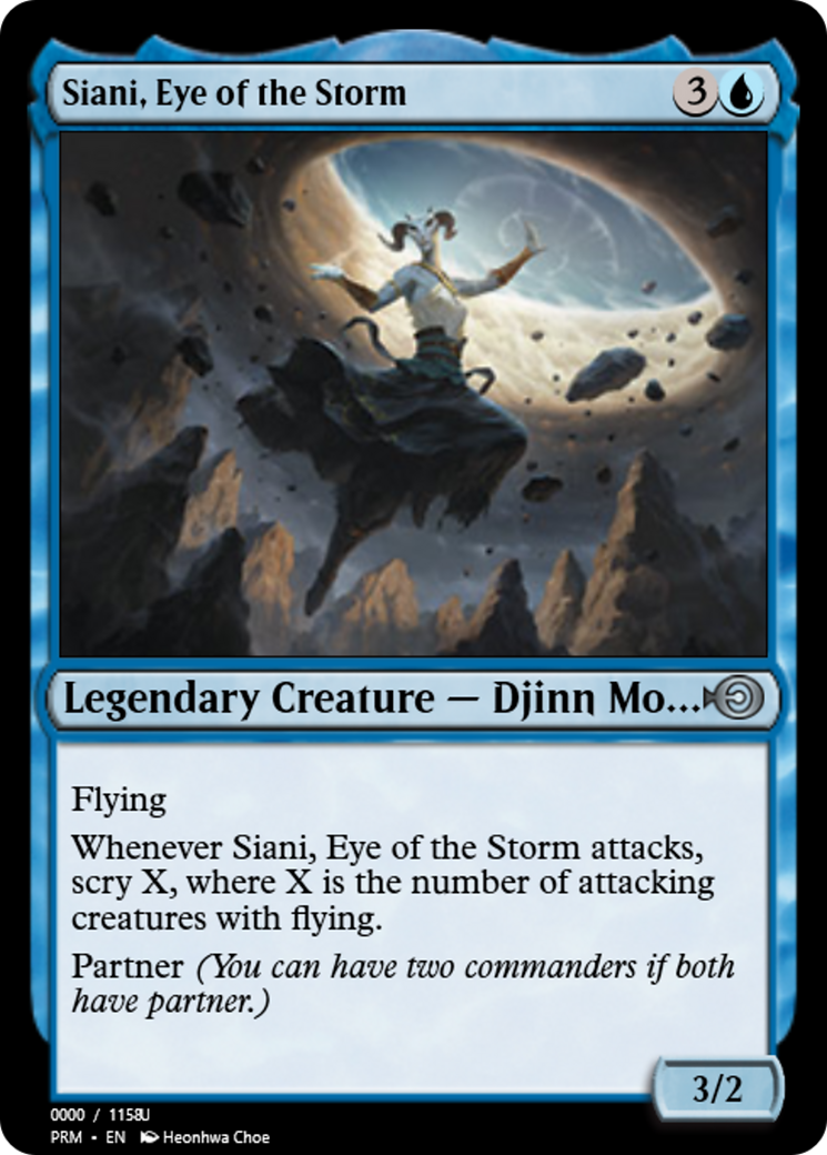 Siani, Eye of the Storm (PRM-86318) - Magic Online Promos