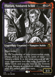 Florian, Voldaren Scion (MID-318) - Innistrad: Midnight Hunt: (Showcase) Foil