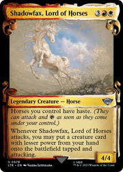 Shadowfax, Lord of Horses (LTR-678) - The Lord of the Rings: Tales of Middle-earth: (Showcase) Foil
