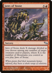Jaws of Stone (SHM-097) - Shadowmoor Foil