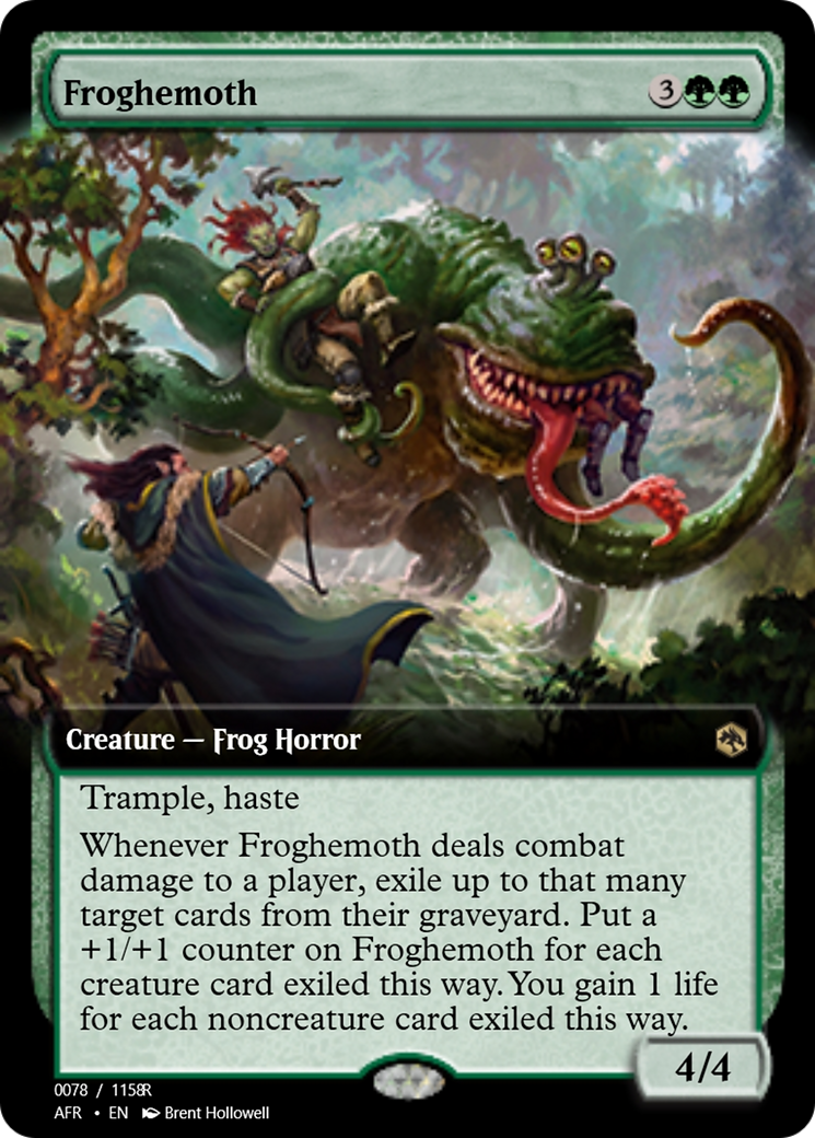 Froghemoth (PRM-92772) - Magic Online Promos Foil