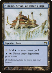 Minamo, School at Water's Edge (CHK-279) - Champions of Kamigawa