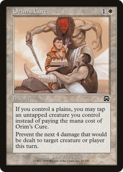 Orim's Cure (MMQ-033) - Mercadian Masques Foil