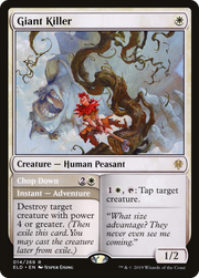 Giant Killer // Chop Down (ELD-014) - Throne of Eldraine