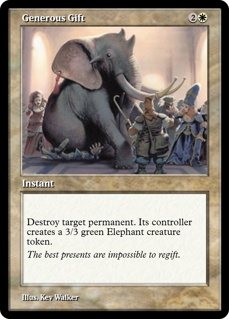 Generous Gift (PRM-91223) - Magic Online Promos Foil