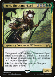 Izoni, Thousand-Eyed (GRN-180) - Guilds of Ravnica Foil