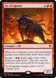 Ox of Agonas (THB-147) - Theros Beyond Death Foil