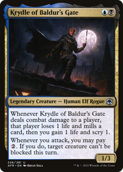 Krydle of Baldur's Gate (AFR-226) - Adventures in the Forgotten Realms Foil