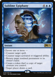 Sublime Epiphany (PPM21-074) - Core Set 2021 Promos Foil