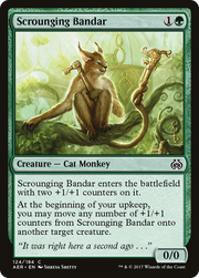 Scrounging Bandar (AER-124) - Aether Revolt Foil