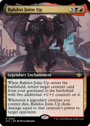 Rakdos Joins Up (OTJ-360) - Outlaws of Thunder Junction: (Extended Art) Foil