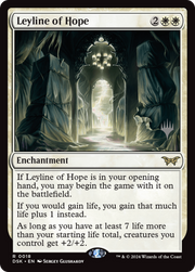 Leyline of Hope (PPDSK-018) - Duskmourn: House of Horror Promos Foil