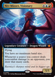 Niv-Mizzet, Visionary (Extended Art) (FDN-482) - Foundations: (Extended Art)