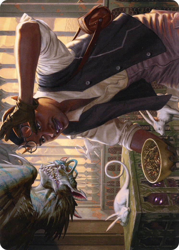 Bennie Bracks, Zoologist // Bennie Bracks, Zoologist (ASNC-049) - New Capenna Art Series (Borderless) Foil