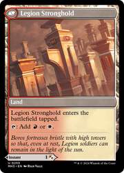 Legion Leadership // Legion Stronghold (MH3-255) - Modern Horizons 3 Foil