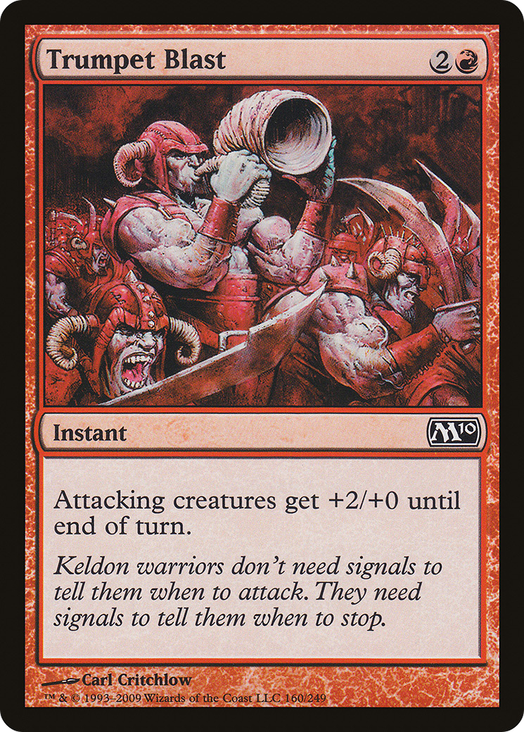 Trumpet Blast (M10-160) - Magic 2010 Foil