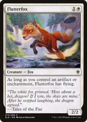 Flutterfox (ELD-012) - Throne of Eldraine