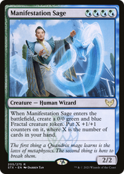 Manifestation Sage (STX-205) - Strixhaven: School of Mages Foil