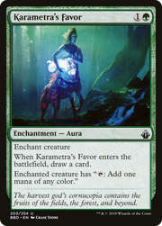 Karametra's Favor (BBD-203) - Battlebond Foil