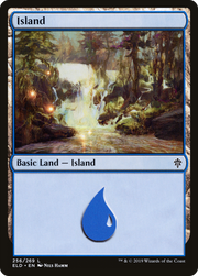 Island (ELD-256) - Throne of Eldraine Foil