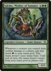 Sakiko, Mother of Summer (BOK-141) - Betrayers of Kamigawa Foil