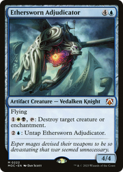 Ethersworn Adjudicator (MOC-222) - March of the Machine Commander