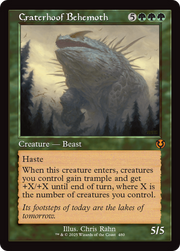 Craterhoof Behemoth (Retro Frame) (INR-480) - Innistrad Remastered