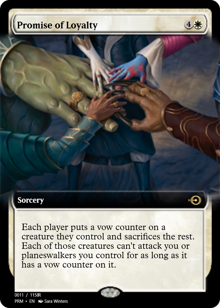 Promise of Loyalty (PRM-89994) - Magic Online Promos