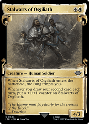 Stalwarts of Osgiliath (LTR-484) - The Lord of the Rings: Tales of Middle-earth: (Showcase) Foil