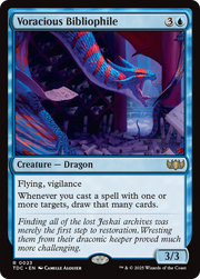 Voracious Bibliophile (TDC-023) - Commander: Tarkir: Dragonstorm