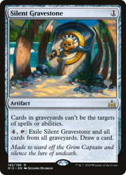 Silent Gravestone (PPM20-182P) - Rivals of Ixalan Promos