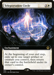 Teleportation Circle (AFR-364) - Adventures in the Forgotten Realms: (Extended Art)