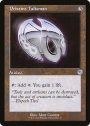 Pristine Talisman (BRR-043) - The Brothers' War Retro Artifacts
