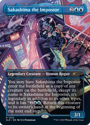 Sakashima the Impostor (SLD-1232) - Secret Lair Drop (Borderless)