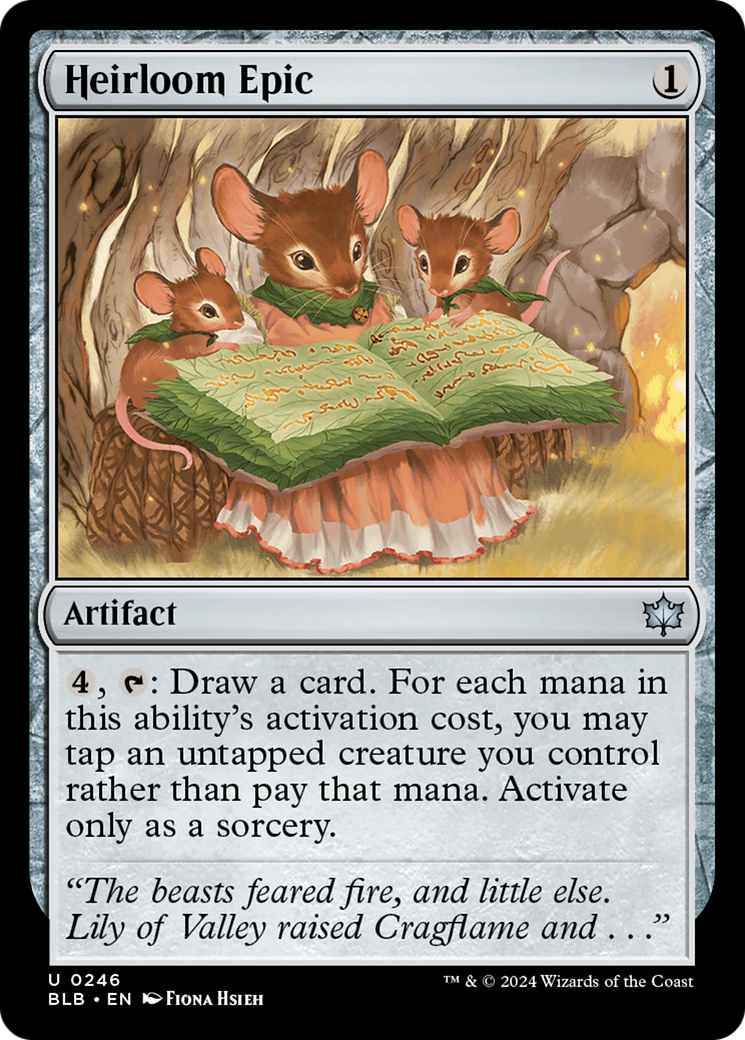 Heirloom Epic (BLB-246) - Bloomburrow
