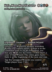 Kuja, Mage Manufacturer - Inalla, Archmage Ritualist (Showcase) (FCA-052) - FINAL FANTASY: Through the Ages / Kuja, Mage Manufacturer (Borderless) Foil