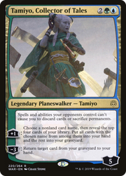 Tamiyo, Collector of Tales (PPTHB-220P) - War of the Spark Promos