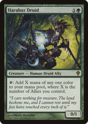 Harabaz Druid (WWK-105) - Worldwake Foil