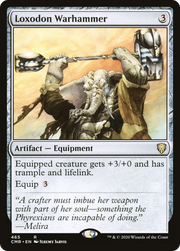 Loxodon Warhammer (CMR-465) - Commander Legends