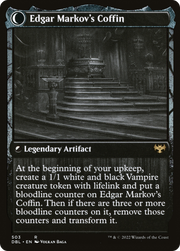 Edgar, Charmed Groom // Edgar Markov's Coffin (DBL-503) - Innistrad: Double Feature: (Double Faced Transform) Foil