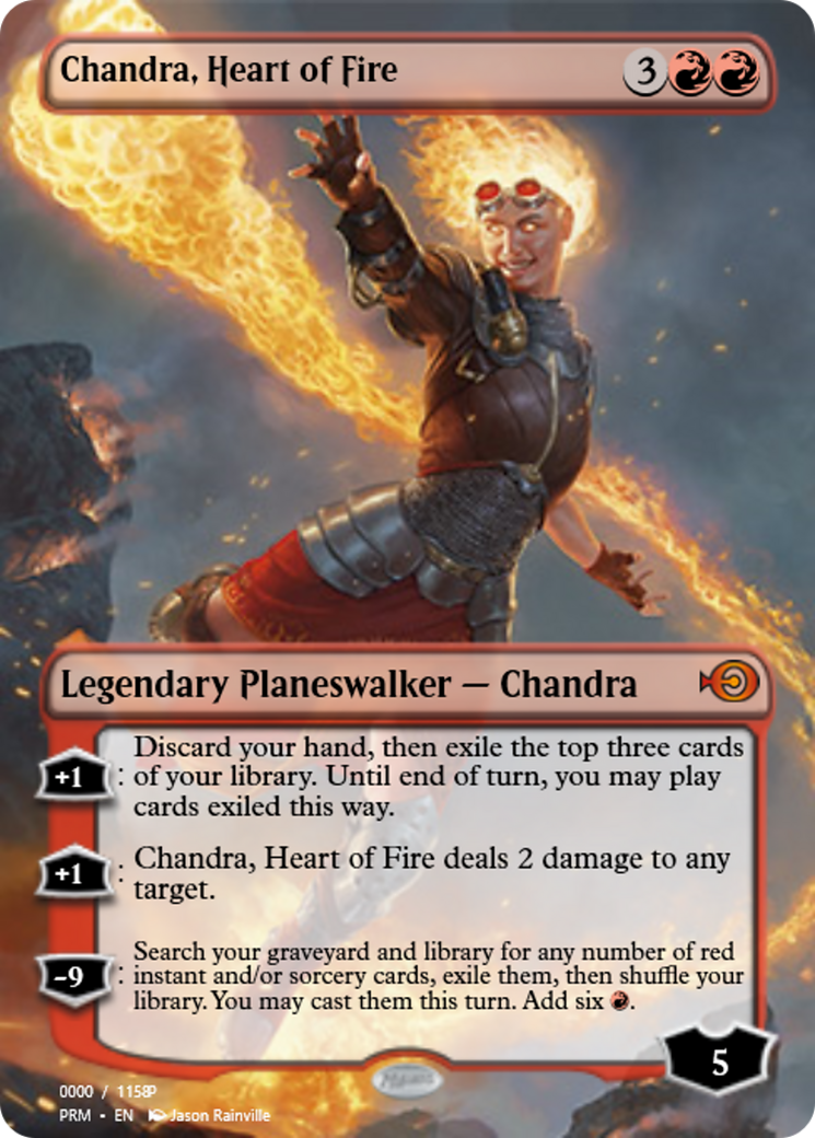 Chandra, Heart of Fire (PRM-85938) - Magic Online Promos Foil