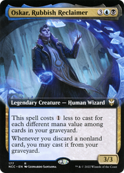 Oskar, Rubbish Reclaimer (NCC-177) - New Capenna Commander: (Extended Art)