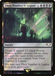 Their Number Is Legion (40K-063) - Warhammer 40,000 Commander Foil