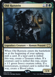 Old Rutstein (PRE-244S) - Innistrad: Crimson Vow Promos Foil