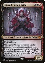 Olivia, Crimson Bride (VOW-315) - Innistrad: Crimson Vow: (Showcase) Foil