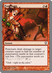 Punctuate (UNH-084) - Unhinged