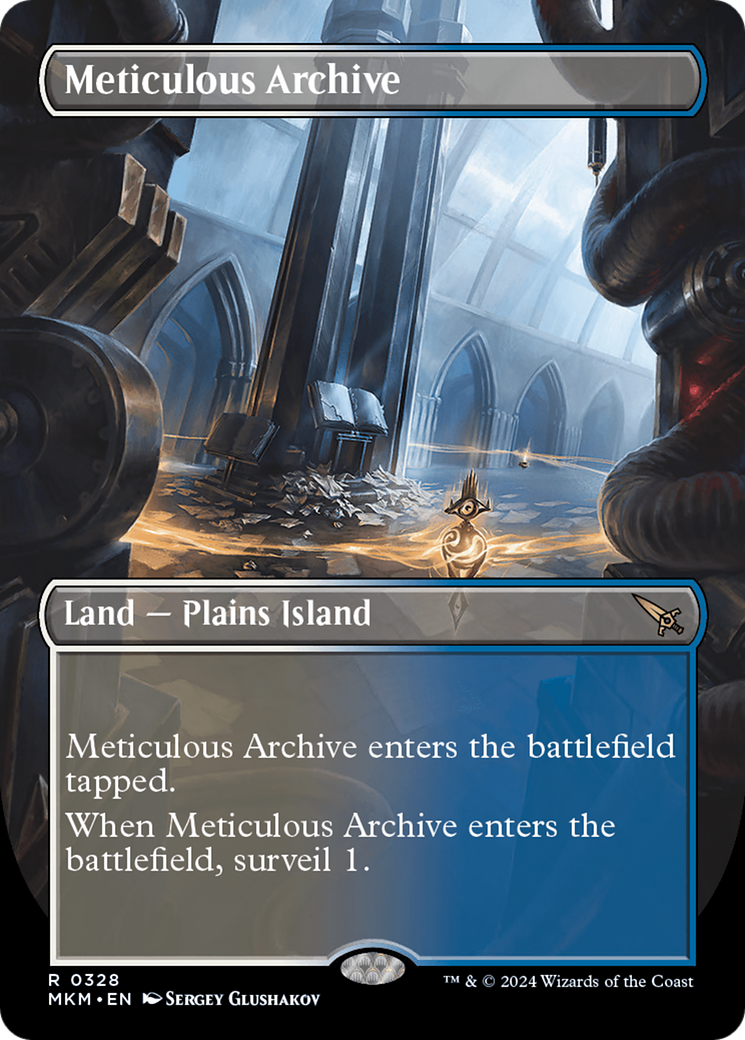 Meticulous Archive (MKM-328) - Murders at Karlov Manor (Borderless) Foil