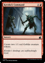 Krenko's Command (RVR-115) - Ravnica Remastered Foil